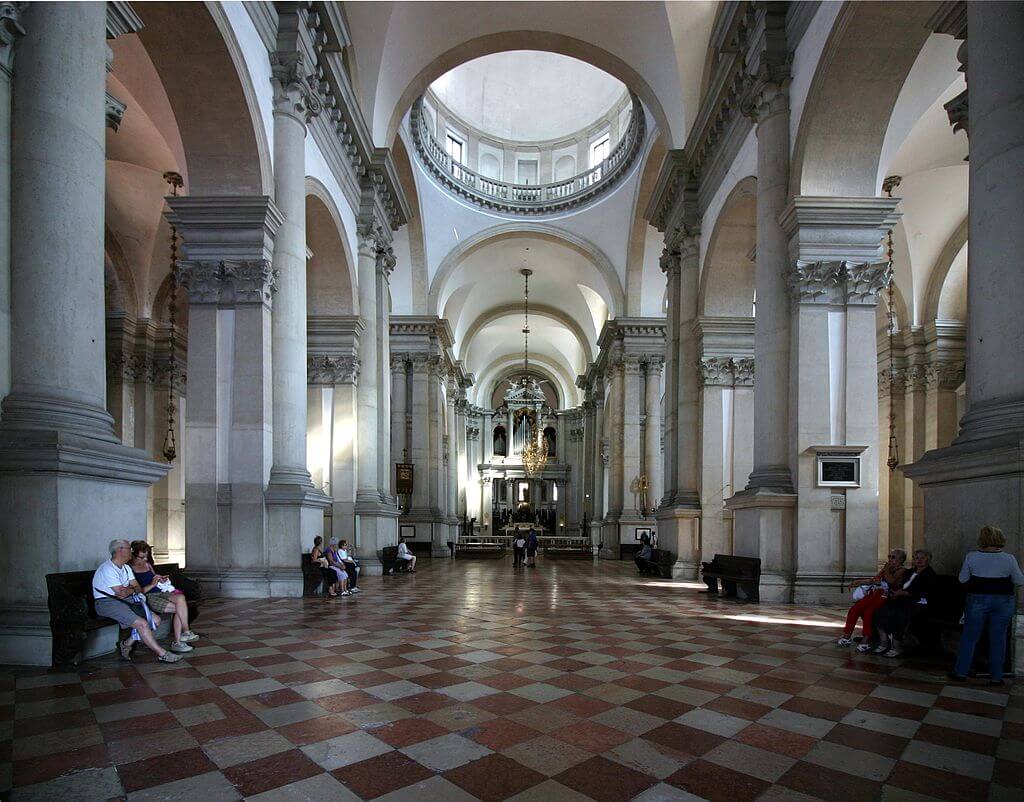 1564起工　サン・ジョルジョ・マッジョーレ聖堂　建築家 アンドレア・パラディオ